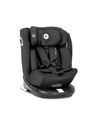 СТОЛ ЗА КОЛА AURIGA BLACK i-Size 40-150 CM ISOFIX,