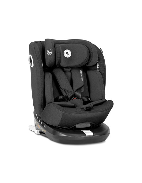 СТОЛ ЗА КОЛА AURIGA BLACK i-Size 40-150 CM ISOFIX,