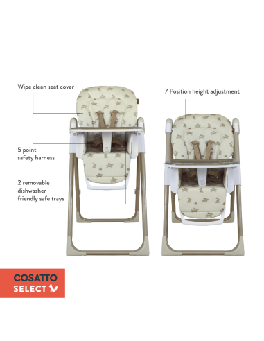 Cosatto CT5975 PIP 0+ BEEP BEEP столче за хранене