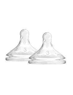 Биберони Dr.Brown's за шишета Wide-Neck Options+ 6м.+ 2бр. 2