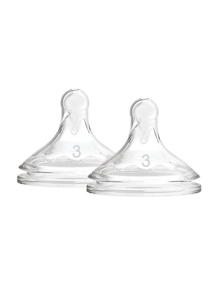 Биберони Dr.Brown's за шишета Wide-Neck Options+ 6м.+ 2бр.