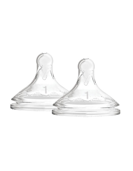 Биберони Dr.Brown's за шишета Wide-Neck Options+ 0м.+ 2бр.