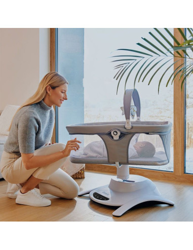 Бебешка люлка 2 в 1 с кош Lionelo Bella, 5...