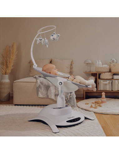 Бебешка люлка 2 в 1 с кош Lionelo Bella, 5...