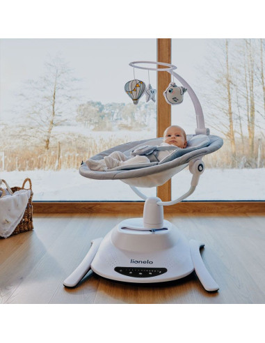 Бебешка люлка 2 в 1 с кош Lionelo Bella, 5...