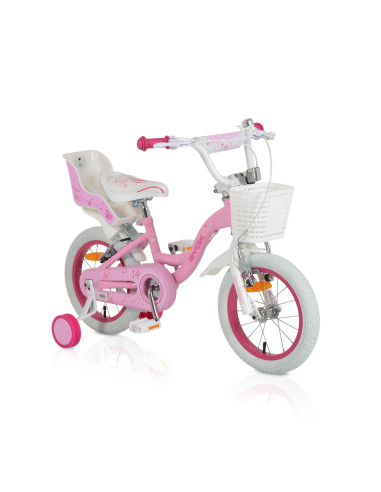 Детски велосипед 14 Flower pinky