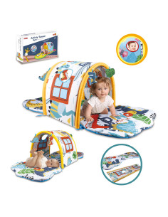 Постелка за гимнастика "Къщичка" с тунел