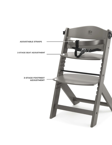 KinderKraft столче за хранене ENOCK BEIGE