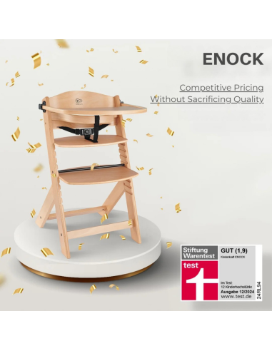 KinderKraft столче за хранене ENOCK BEIGE
