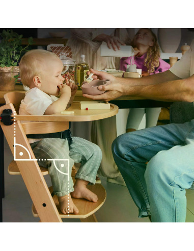 KinderKraft столче за хранене ENOCK BEIGE