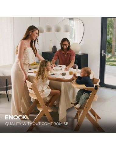 KinderKraft столче за хранене ENOCK BEIGE