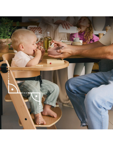 KinderKraft столче за хранене ENOCK BROWN