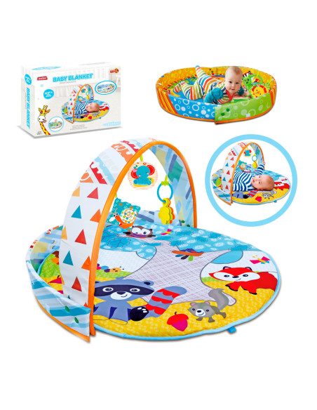 Постелка за гимнастика "Животинки"