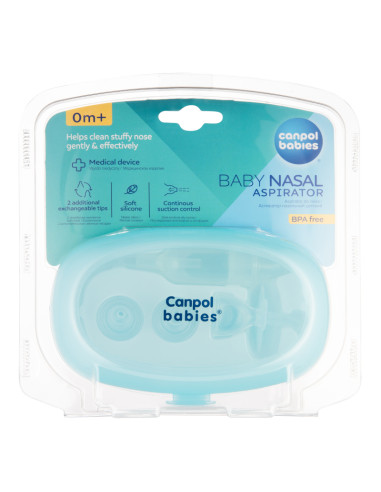 Аспиратор за нос с накрайници 0м+