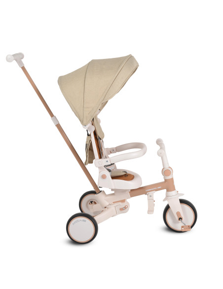 Триколка Compacto 4в1 бежов