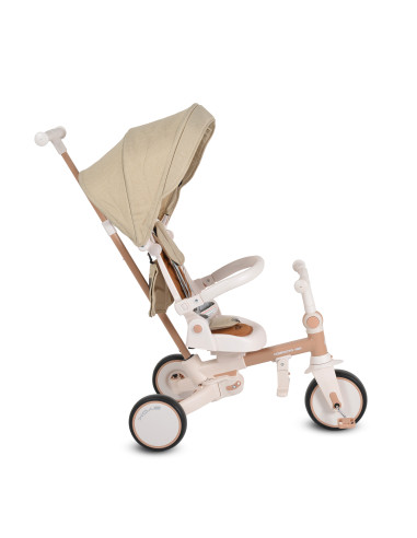 Триколка Compacto 4в1 бежов