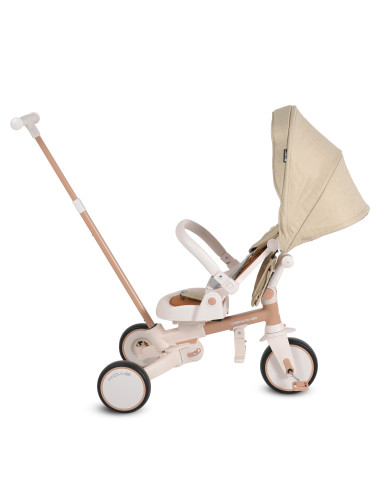 Триколка Compacto 4в1 бежов