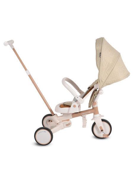 Триколка Compacto 4в1 бежов