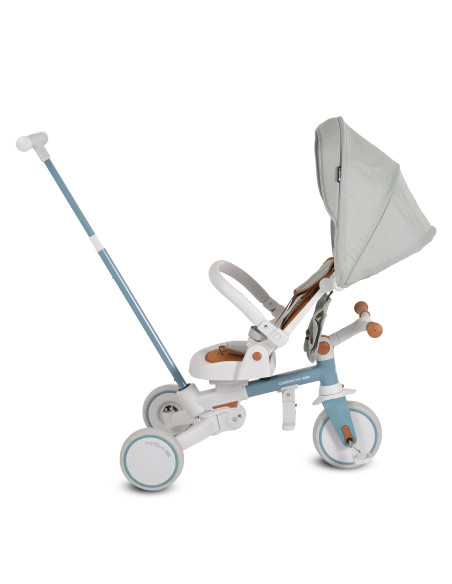 Триколка Compacto 4в1 син