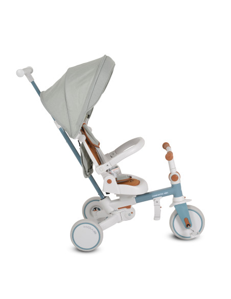 Триколка Compacto 4в1 син