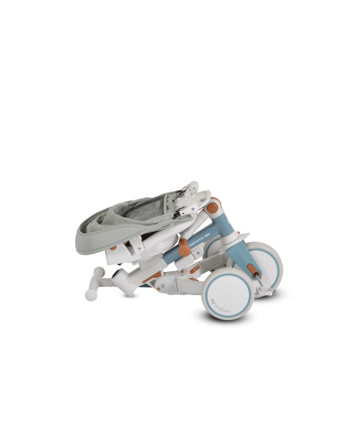 Триколка Compacto 4в1 син