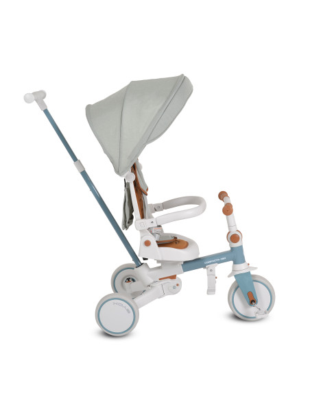 Триколка Compacto 4в1 син