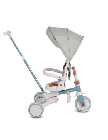 Триколка Compacto 4в1 син