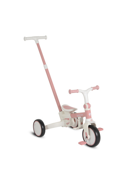 Триколка Compacto 4в1 розов