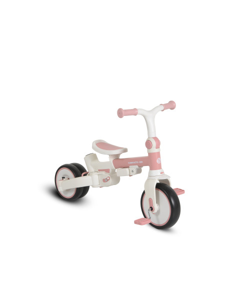 Триколка Compacto 4в1 розов