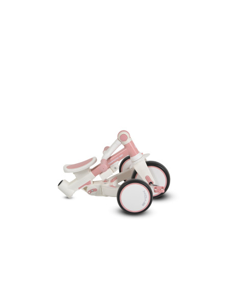 Триколка Compacto 4в1 розов