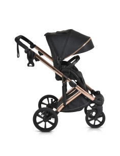 Комбинирана количка 3 в 1 Eggo Caviar-black 2