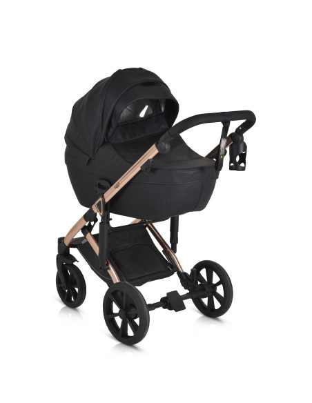 Комбинирана количка 3 в 1 Eggo Caviar-black