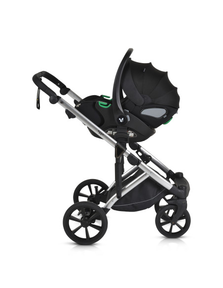 Комбинирана количка 3 в 1 Eggo Pigeon-grey