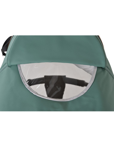 Комбинирана количка 3 в 1 Eggo Emerald-blue