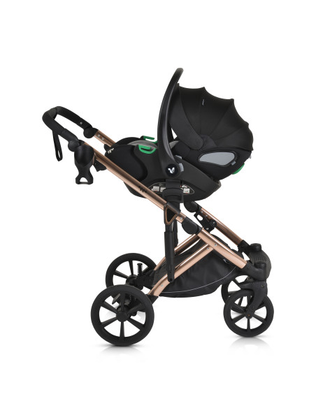 Комбинирана количка 3 в 1 Eggo Emerald-blue