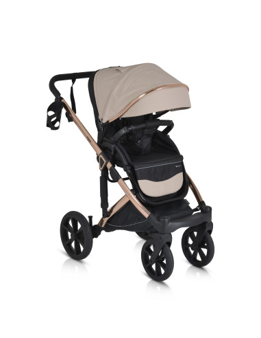 Комбинирана количка 3 в 1 Eggo Sand-beige