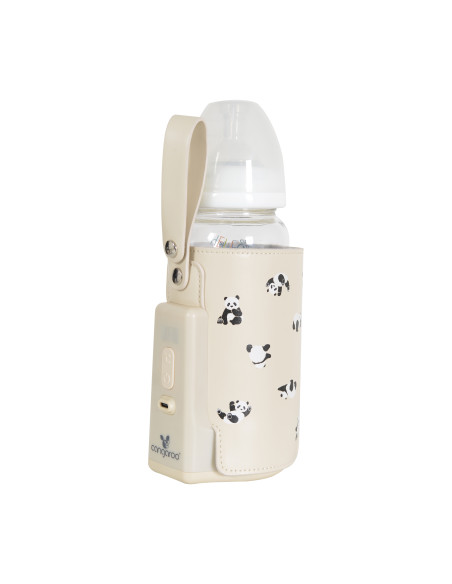 Портативен нагревател за шишета Caliente сив