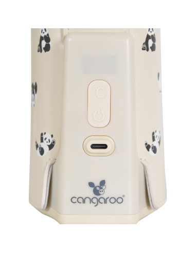 Портативен нагревател за шишета Caliente сив