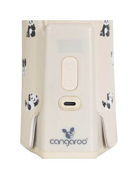 Портативен нагревател за шишета Caliente сив