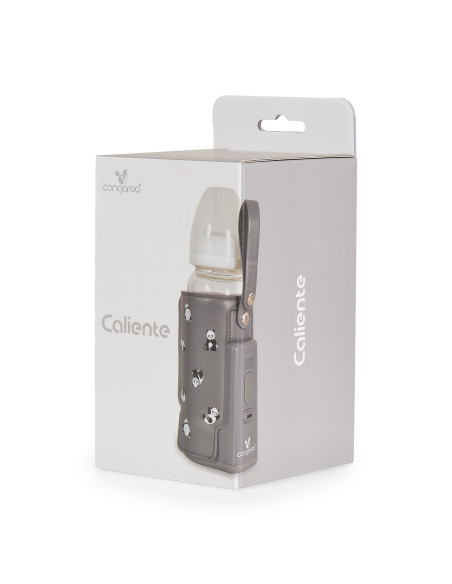 Портативен нагревател за шишета Caliente бежов