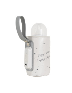 Портативен нагревател за шишета Thermo бежов