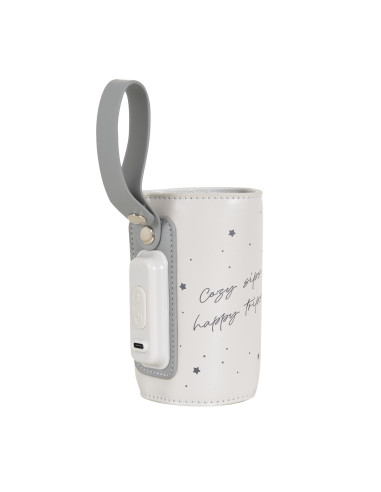 Портативен нагревател за шишета Thermo бежов