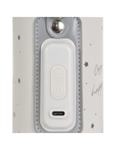 Портативен нагревател за шишета Thermo бежов