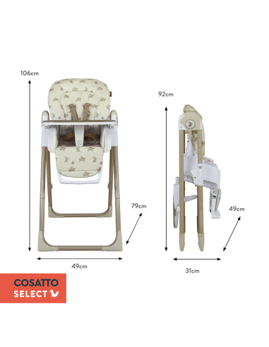 Cosatto CT5976 PIP 0+ LOLLOP столче за хранене