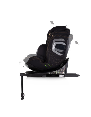 Столче за кола360 I-size 40-150 CLIMA AIR къпин