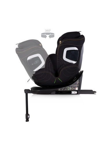 Столче за кола360 I-size 40-150 CLIMA AIR къпин