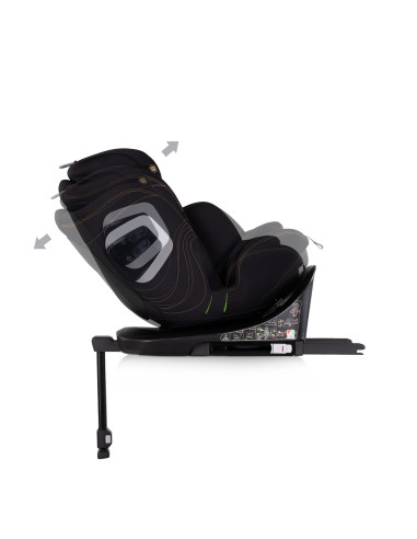 Столче за кола360 I-size 40-150 CLIMA AIR къпин