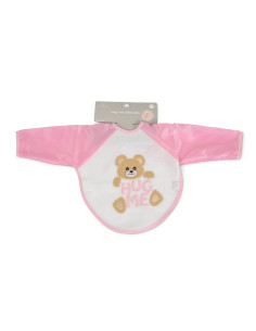 Лигавник с ръкави Hug me, Little bear 7666 розов