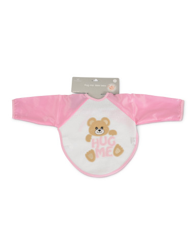 Лигавник с ръкави Hug me, Little bear 7666 розов