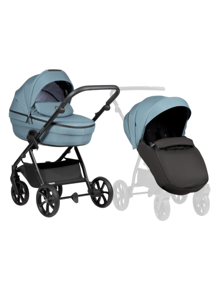 Tutis UNO 6+ бебешка количка 2в1 143 Menta